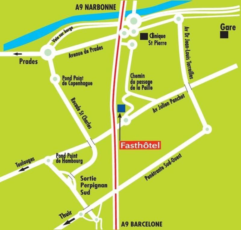 Hotelf1 Perpignan Sud ภายนอก รูปภาพ